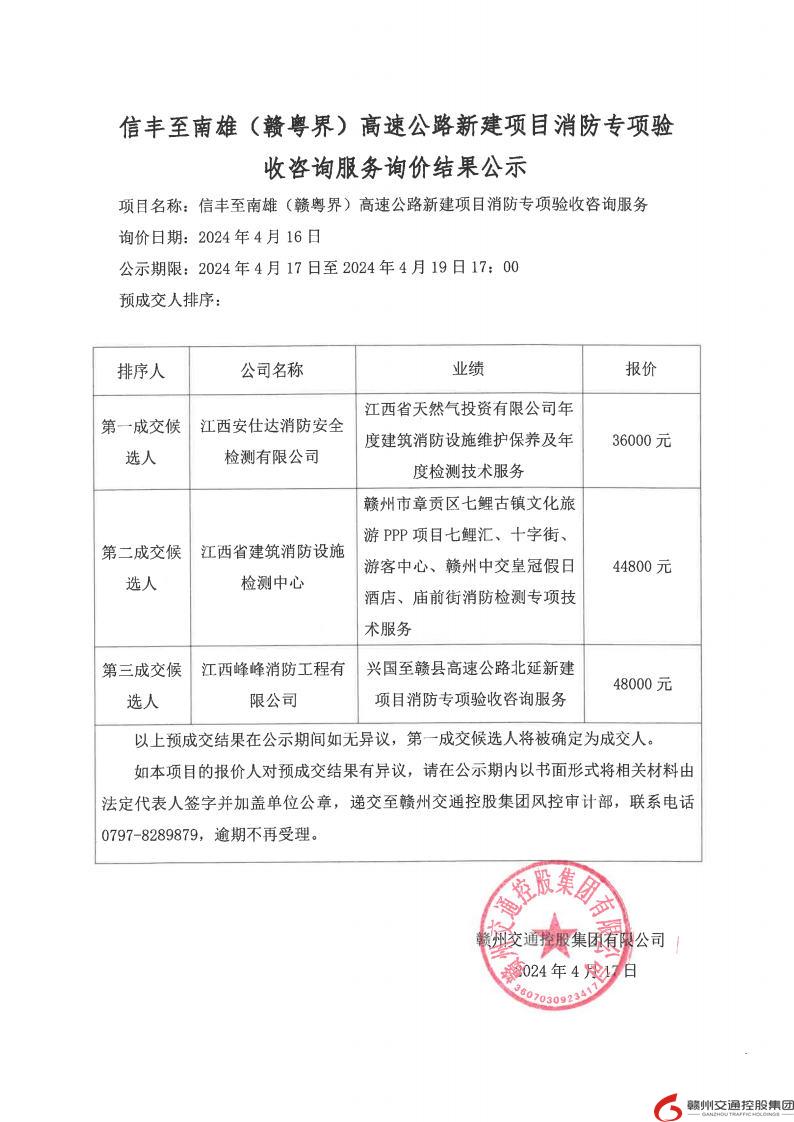 信丰至南雄(赣粤界)高速公路新建项目消防专项验收咨询服务询价结果公示.jpg